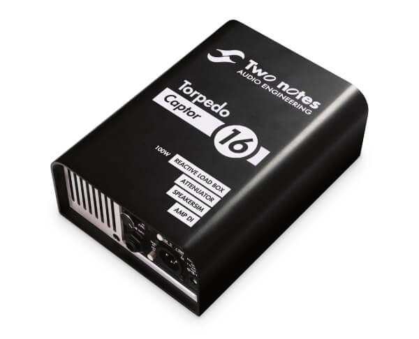 Torpedo Captor - The analog 100 W reactive load box - Two notes