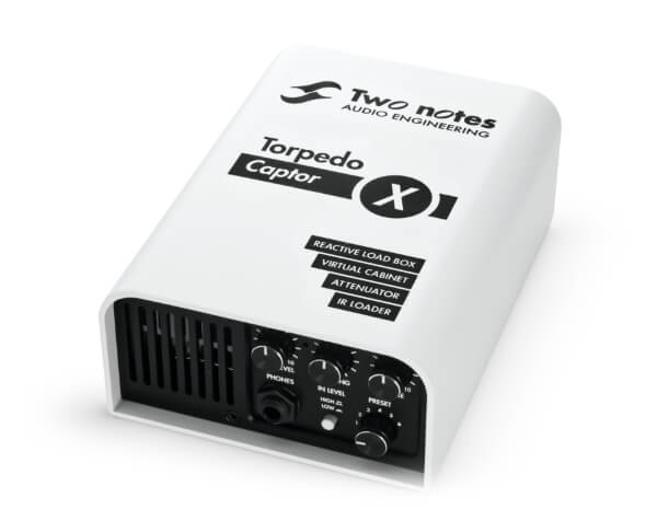 Torpedo Captor - The analog 100 W reactive load box - Two notes