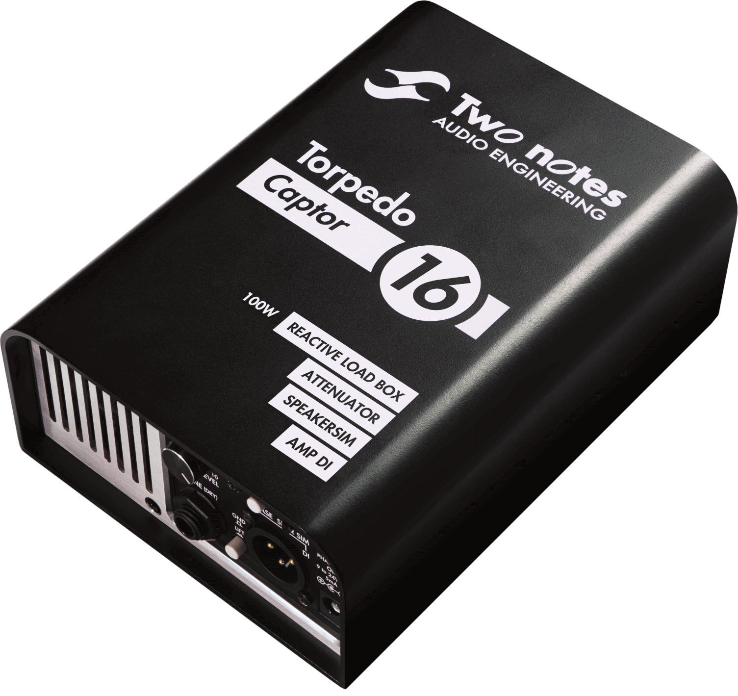 Torpedo Captor - The analog 100 W reactive load box - Two notes