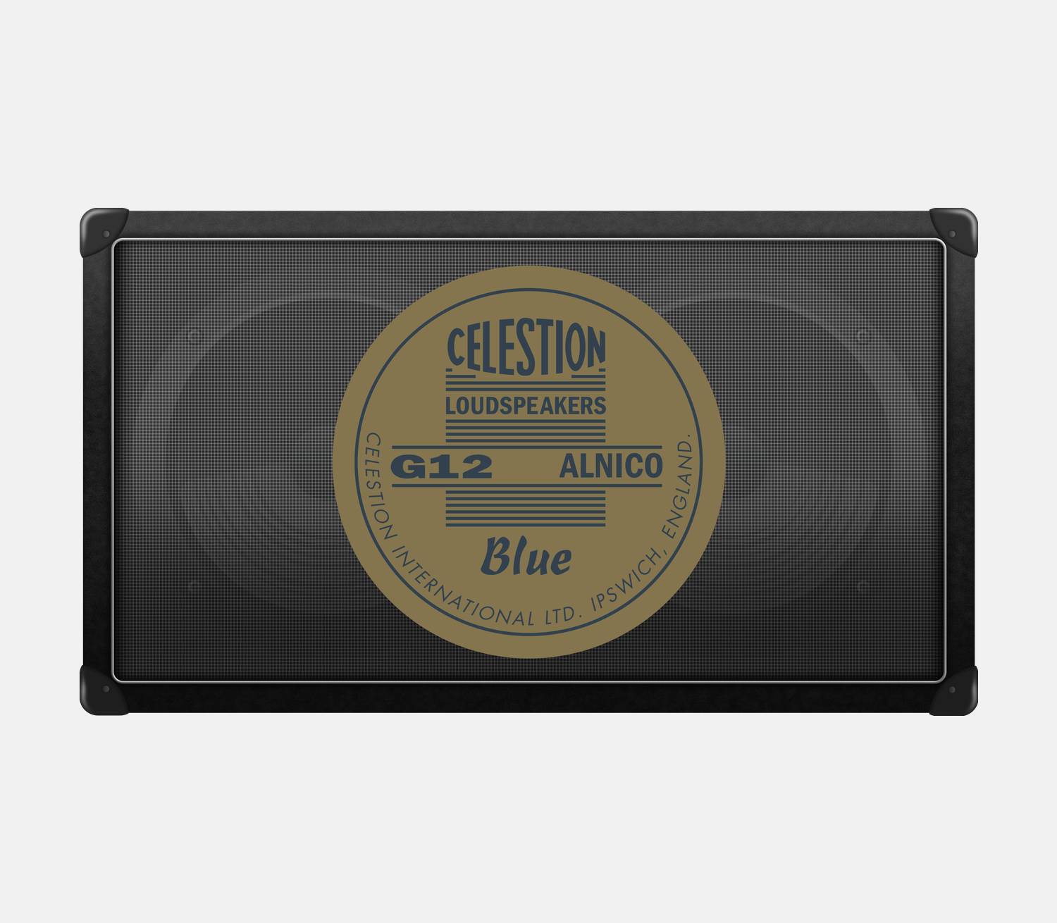 Celestion Blue Closed 2x12 Dynamic IR Cabinet - Two notes