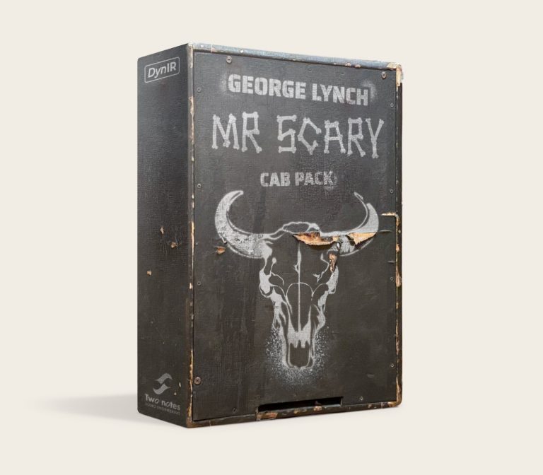 Officially Licensed George Lynch Mr. Scary Miniature Guitar Replica Collectible