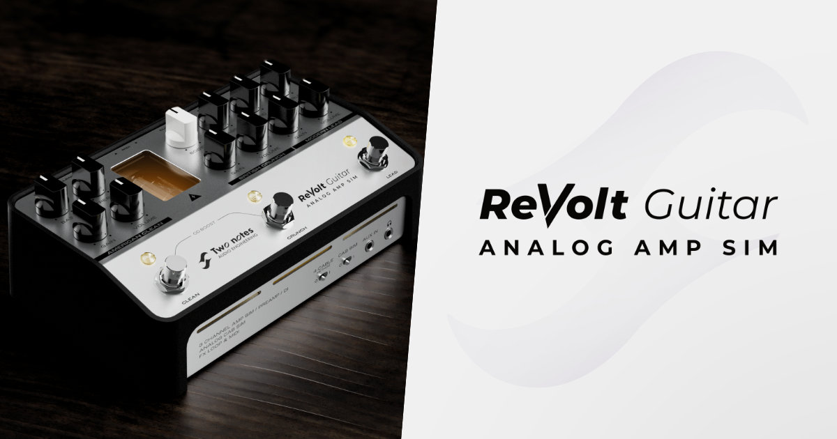 ReVolt Guitar - Analog Amp Sim - Two notes