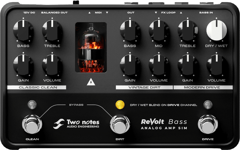 気が向いたので一瞬値下げTwo notes ReVolt Bass - エフェクター