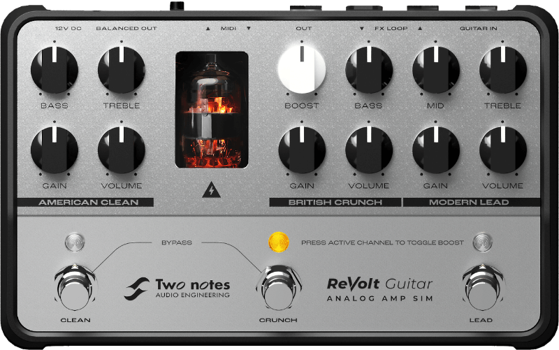 ReVolt Guitar - Analog Amp Sim - Two notes