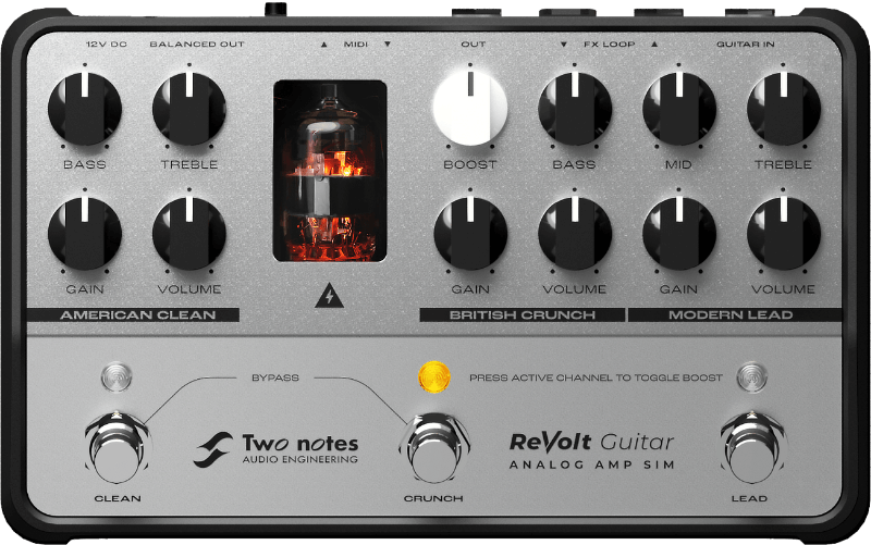 ReVolt Guitar - Analog Guitar Amp Sim - Two notes
