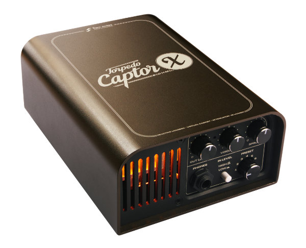 Torpedo Captor - The analog 100 W reactive load box - Two notes