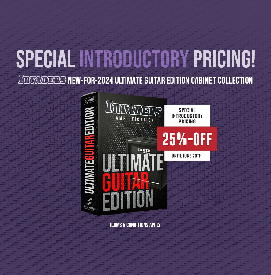 Two notes Audio | Torpedo Series, DynIR Cabinets, Tube Preamps