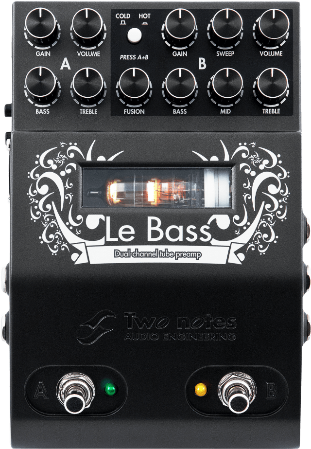 Le Bass Preamp Pedal Two notes